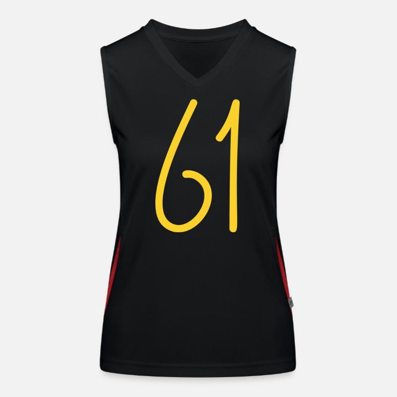 61 Funktionelles Kontrast-Tank Top für Frauen