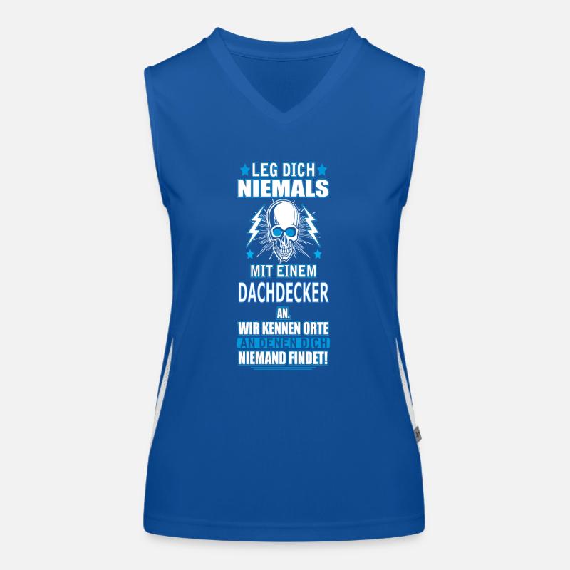 DACHDECKER Funktionelles Kontrast-Tank Top für Frauen