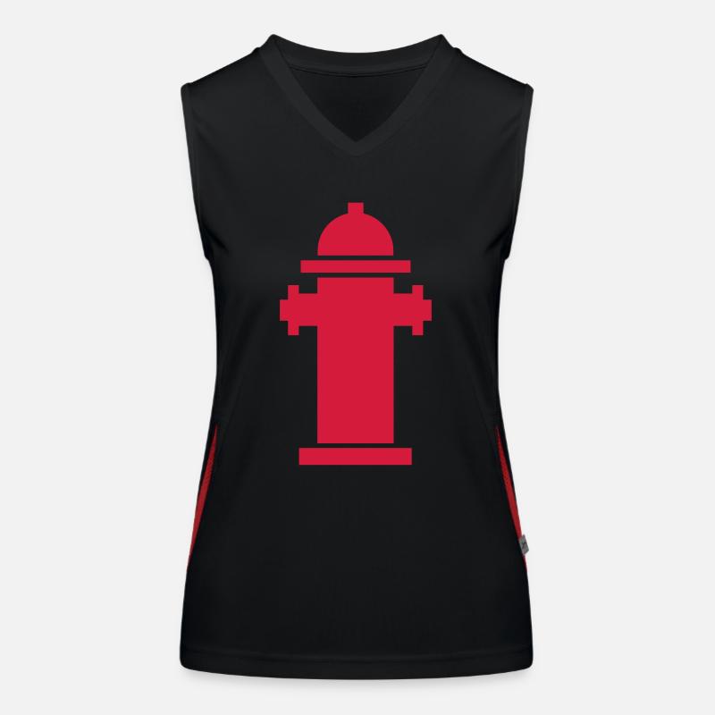hydrant Funktionelles Kontrast-Tank Top für Frauen