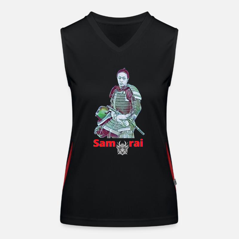 Samouraï Débardeur respirant contrasté Femme