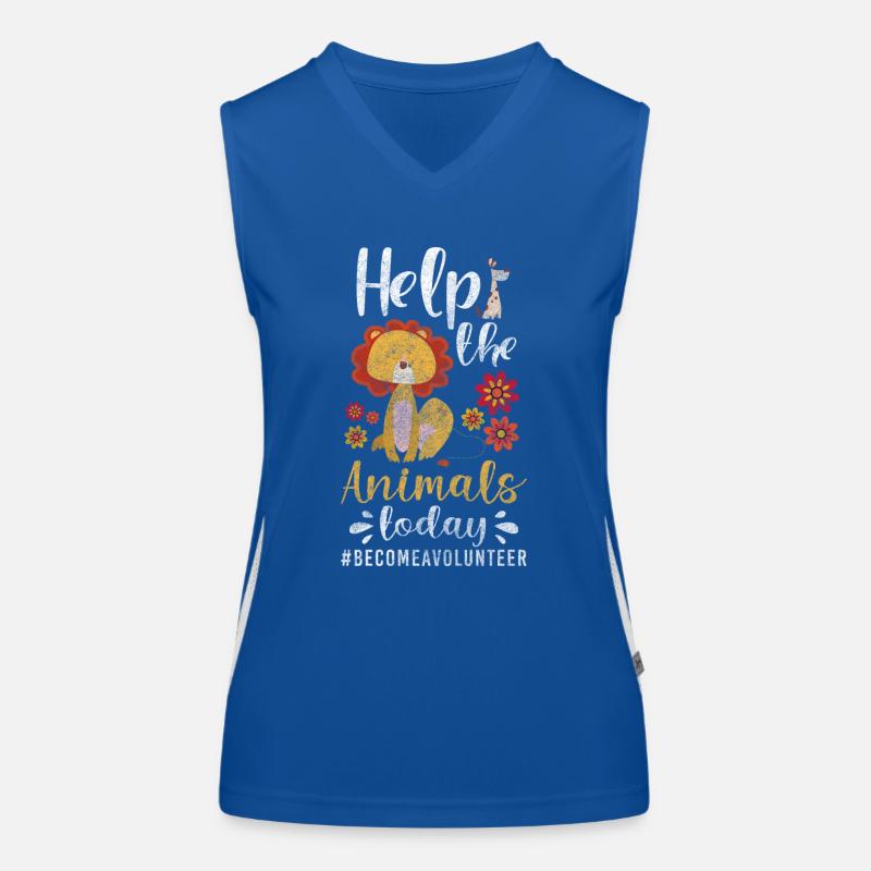 Animal rights activists Vegans Meatless Women's Functional Contrast Tank Top