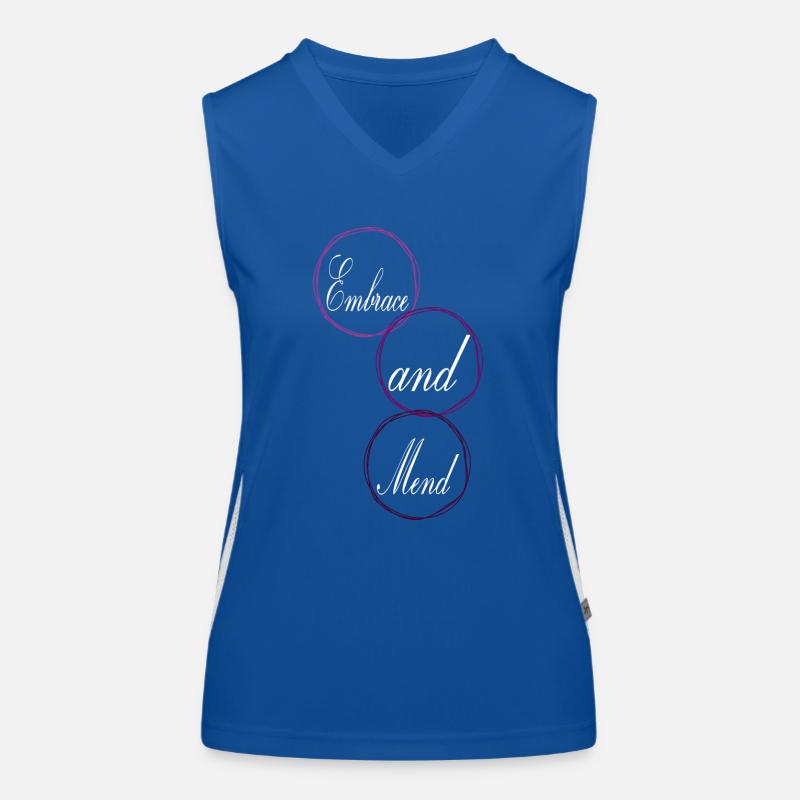 supportive relationships support network gift idea Funktionelles Kontrast-Tank Top für Frauen