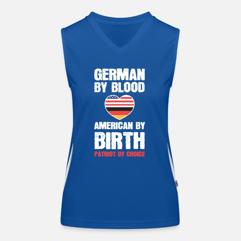 American German Women's Functional Contrast Tank Top