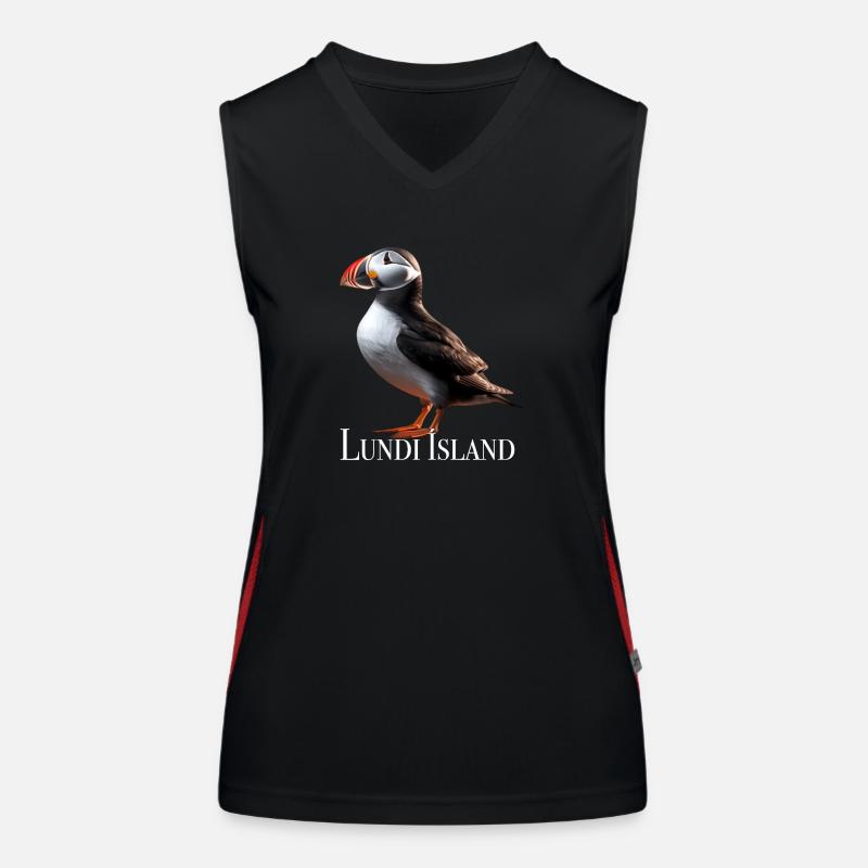 Lundi Island Funktionelles Kontrast-Tank Top für Frauen