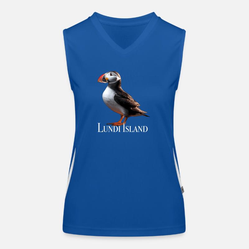 Île Lundi Débardeur respirant contrasté Femme