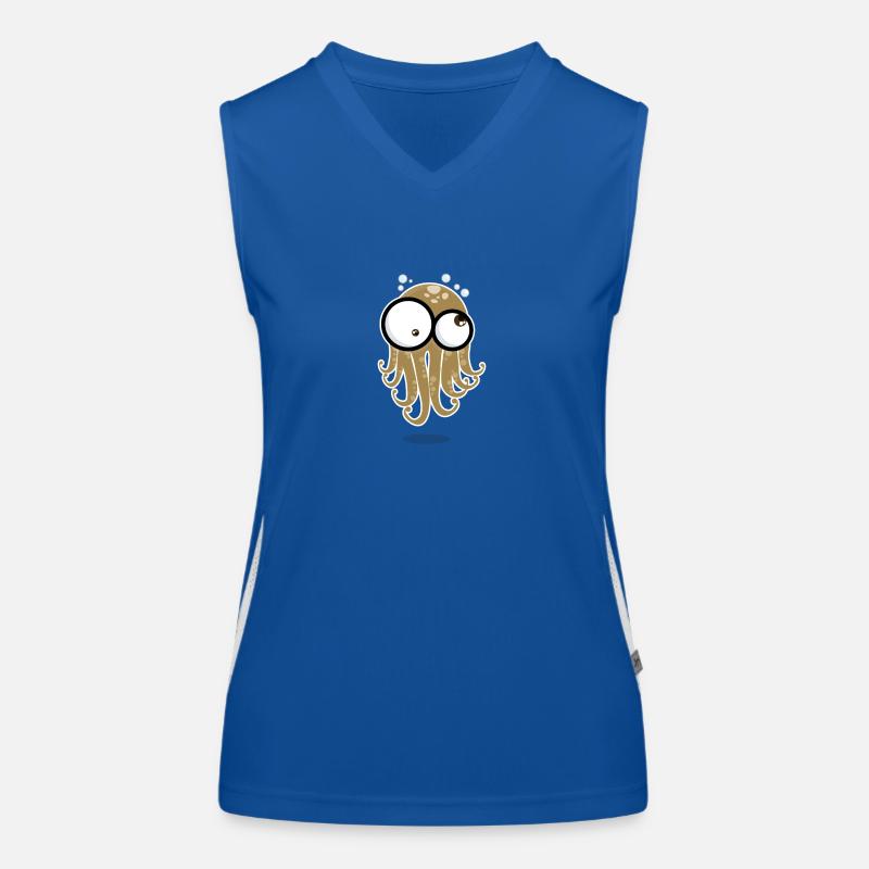 Octopus Gloo-Gloo Women's Functional Contrast Tank Top