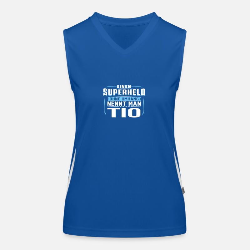 TIO Superheld Funktionelles Kontrast-Tank Top für Frauen