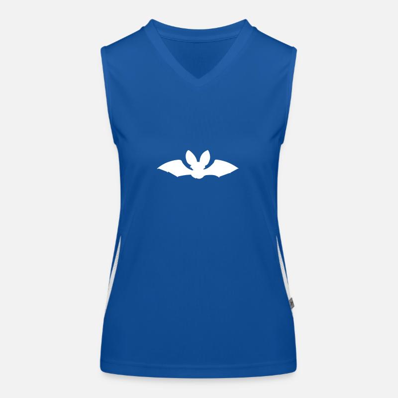 Bat, bat, halloween, vampire Women's Functional Contrast Tank Top