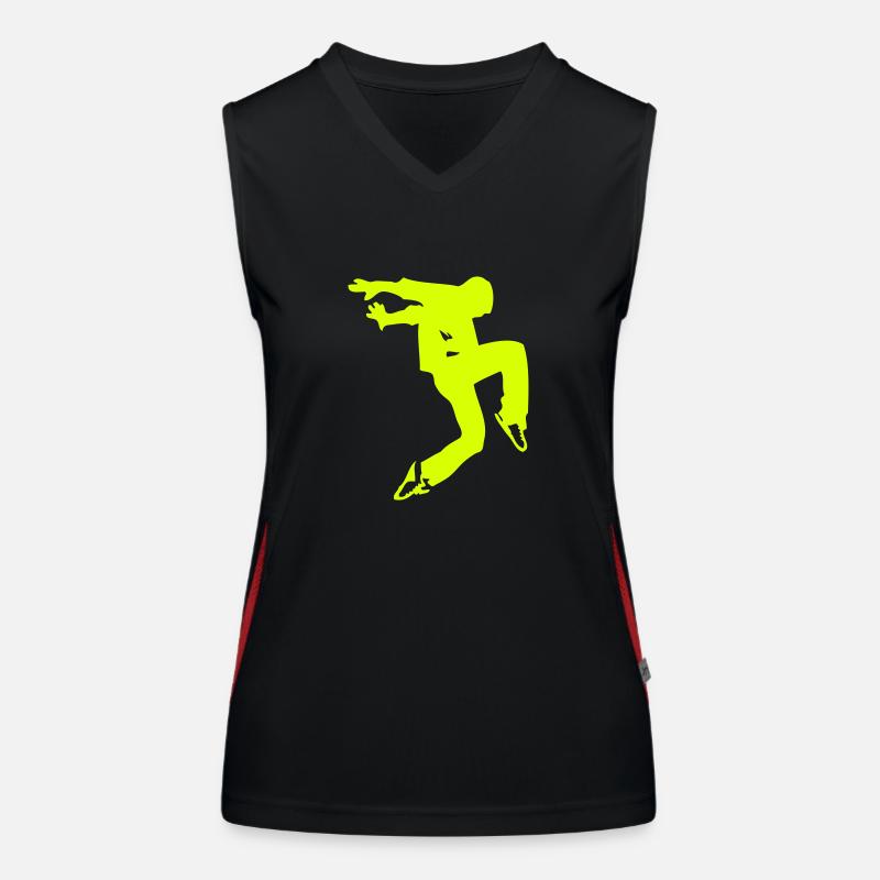 break dance luxe Women's Functional Contrast Tank Top