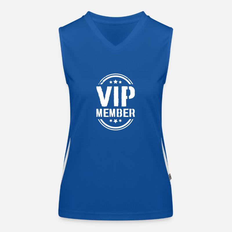 Membre VIP Débardeur respirant contrasté Femme