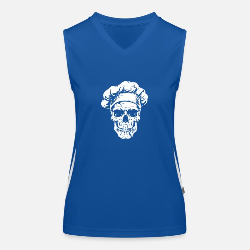 Koch Skull Chef Women's Functional Contrast Tank Top