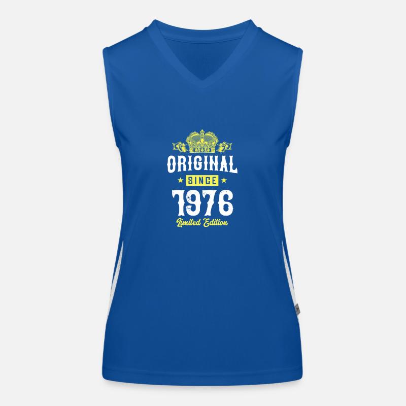 1976 Édition limitée Débardeur respirant contrasté Femme