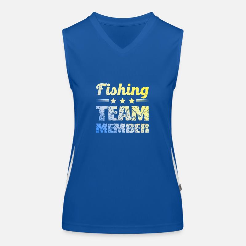 Équipe de pêche Débardeur respirant contrasté Femme