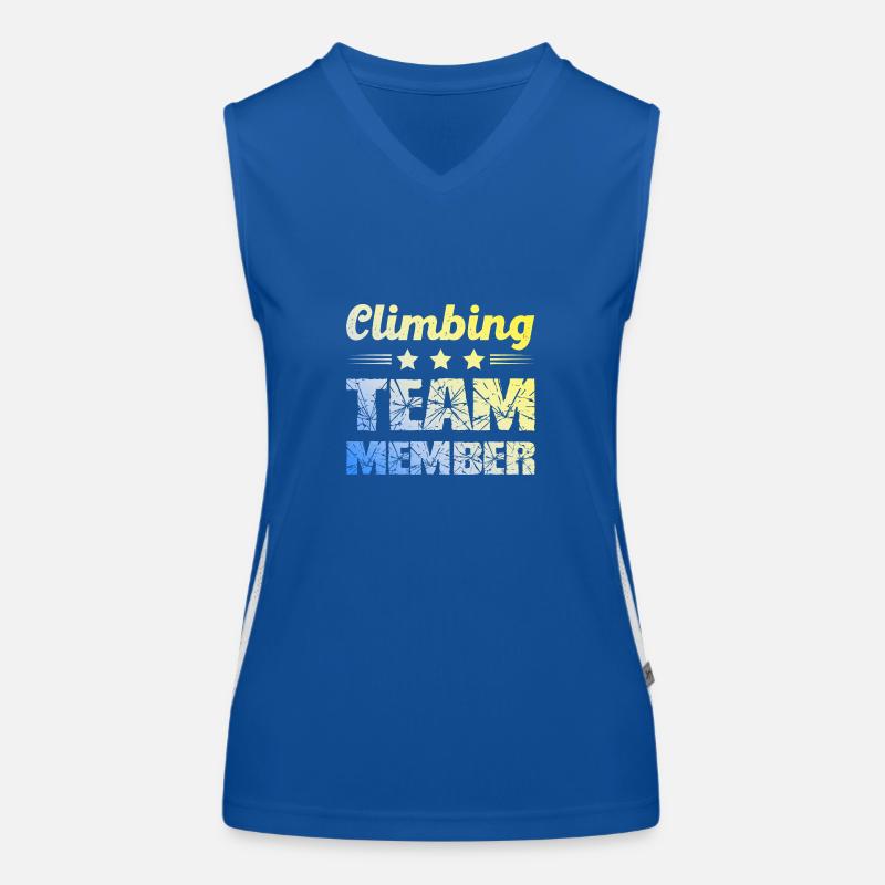 Climbing Team Funktionelles Kontrast-Tank Top für Frauen