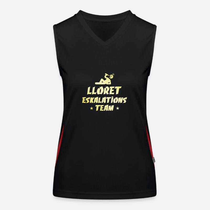 Lloret De Mar Escalation Débardeur respirant contrasté Femme