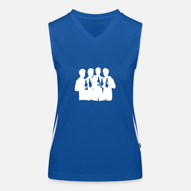Team Party Group Celebrations Bachelor Party Women's Functional Contrast Tank Top
