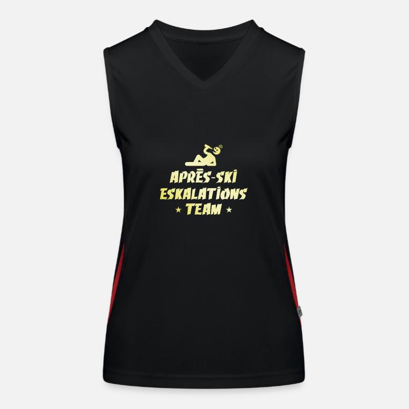 Après-ski escalation Women's Functional Contrast Tank Top