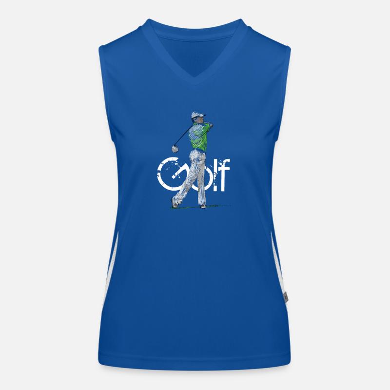 golf Débardeur respirant contrasté Femme