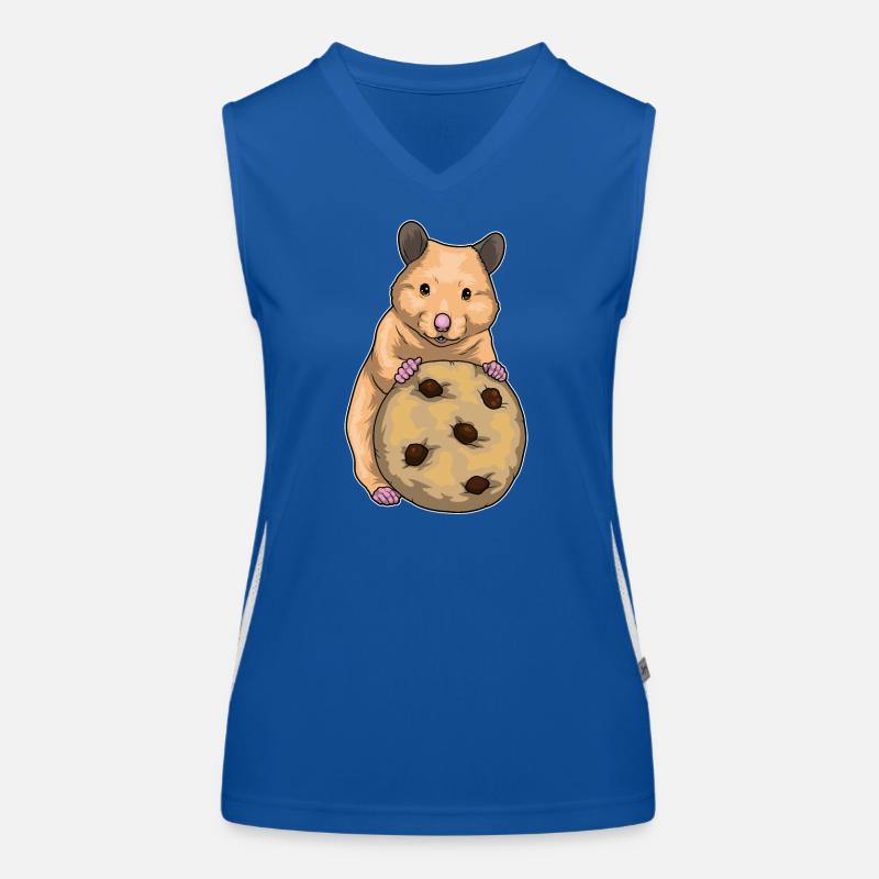 Biscuit hamster Débardeur respirant contrasté Femme