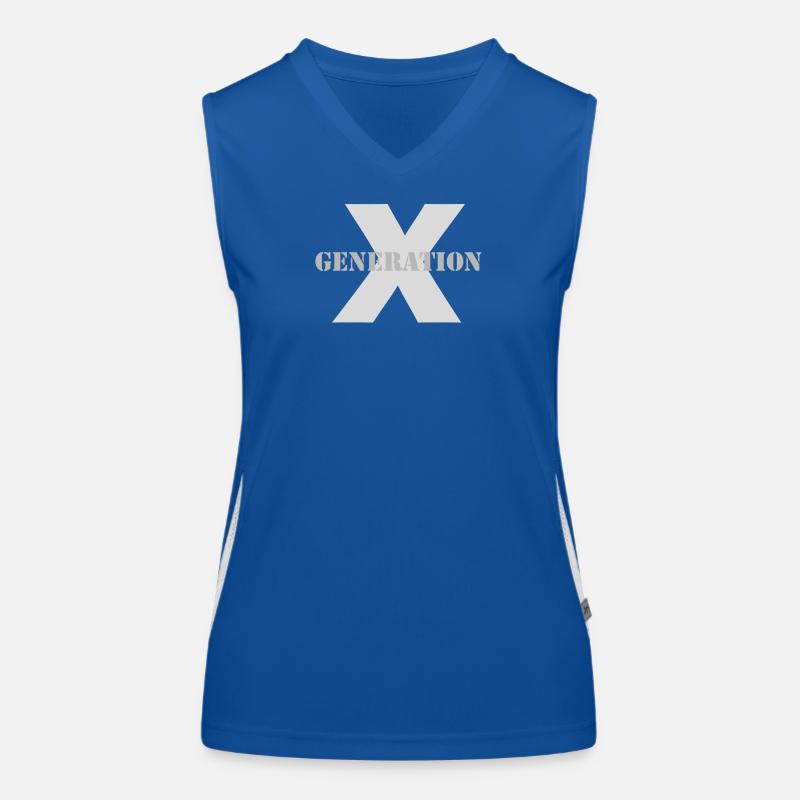 Génération X Débardeur respirant contrasté Femme