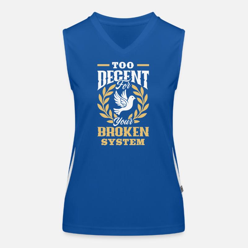 radicalized by fundamental Women's Functional Contrast Tank Top