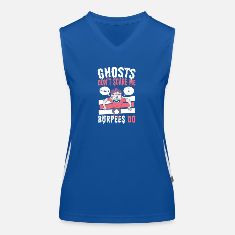Fitness Jump Squats Burpees Workout Funktionelles Kontrast-Tank Top für Frauen