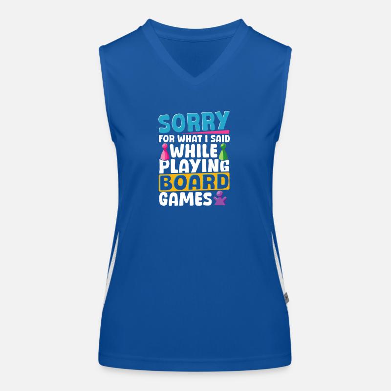 Playing Board Games Board Game Women's Functional Contrast Tank Top