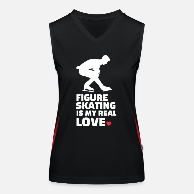 Figure skating Women's Functional Contrast Tank Top