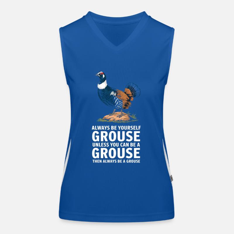 Auerhahn Funktionelles Kontrast-Tank Top für Frauen