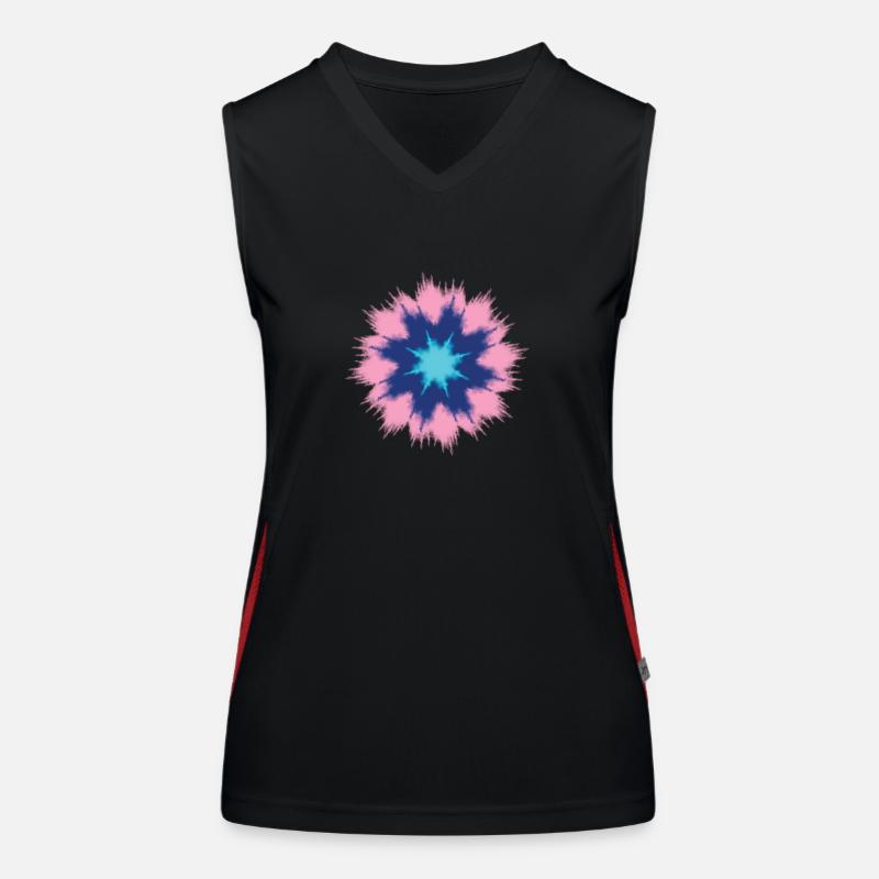 Batik-Hemd. Tie Dye Hemd Muster Funktionelles Kontrast-Tank Top für Frauen