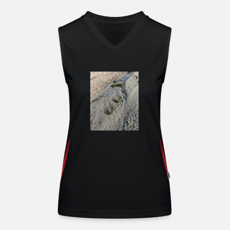 nature algen Funktionelles Kontrast-Tank Top für Frauen