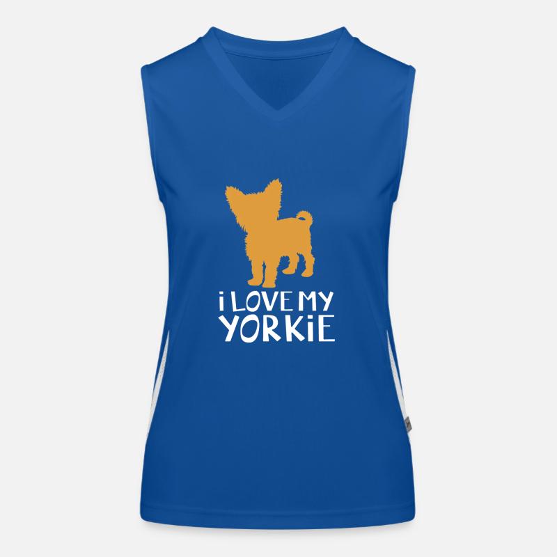 Yorkshire Terrier Débardeur respirant contrasté Femme