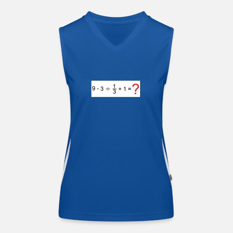 mathematics Women's Functional Contrast Tank Top