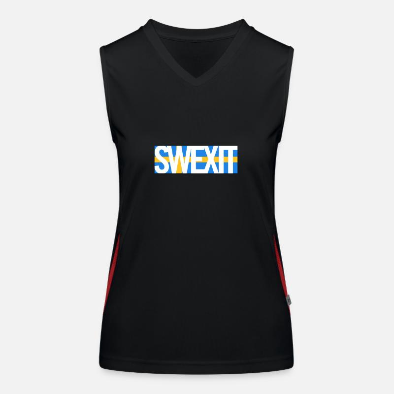 SWEXIT Débardeur respirant contrasté Femme