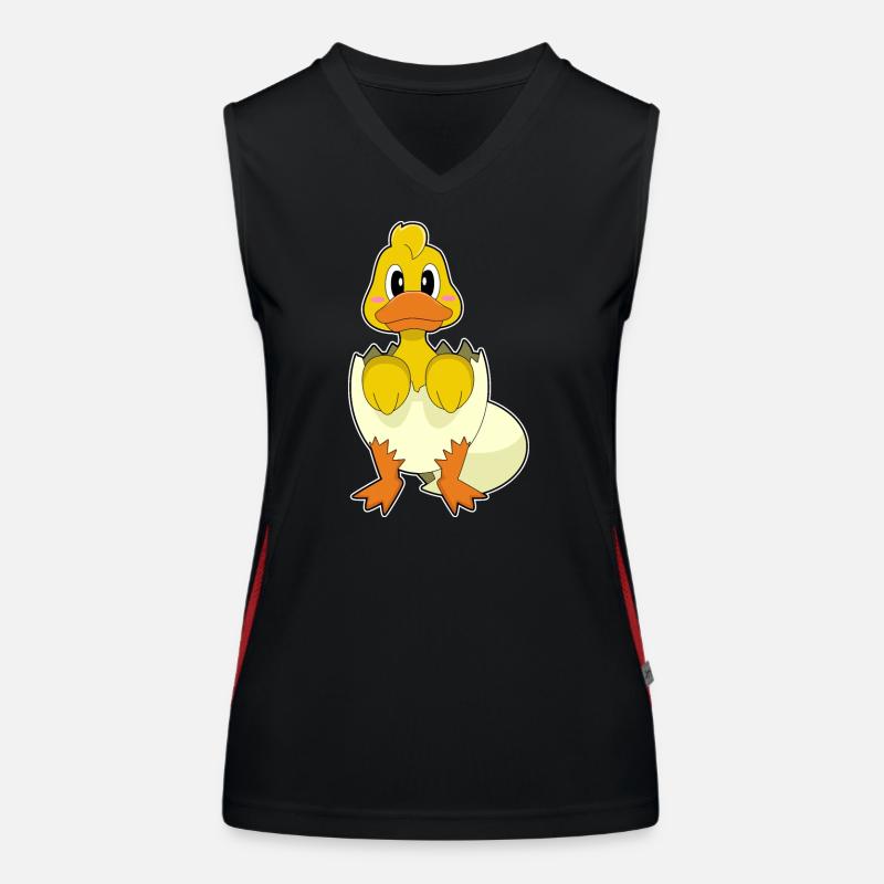 Duck Eggshell Women's Functional Contrast Tank Top