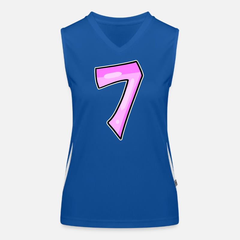 7 Funktionelles Kontrast-Tank Top für Frauen