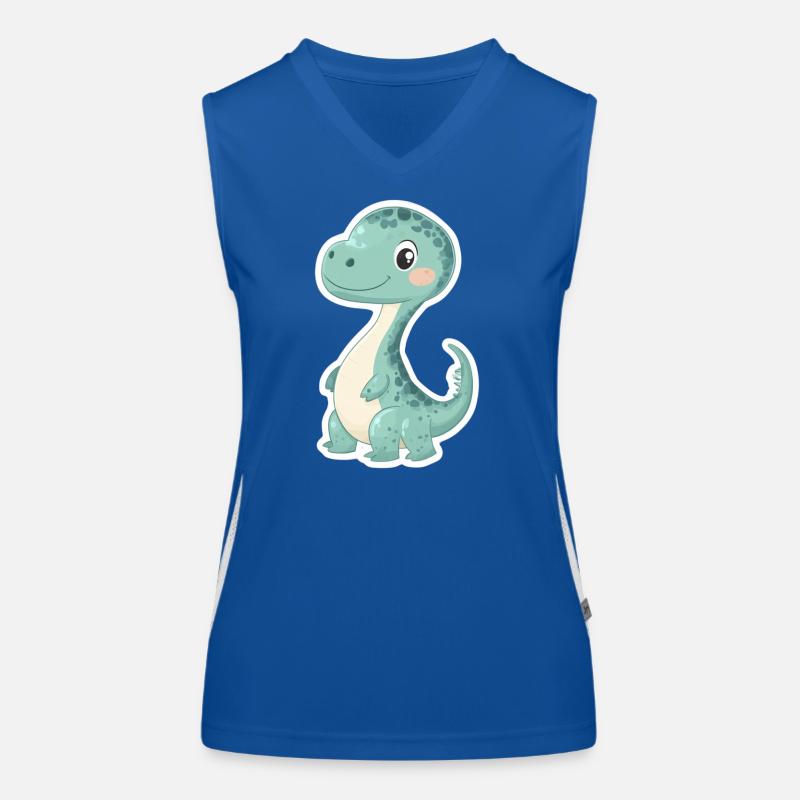 Dinosaure Débardeur respirant contrasté Femme