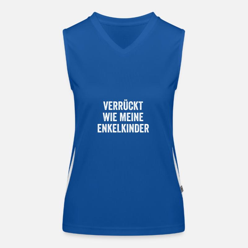 Großvater Opa Funktionelles Kontrast-Tank Top für Frauen