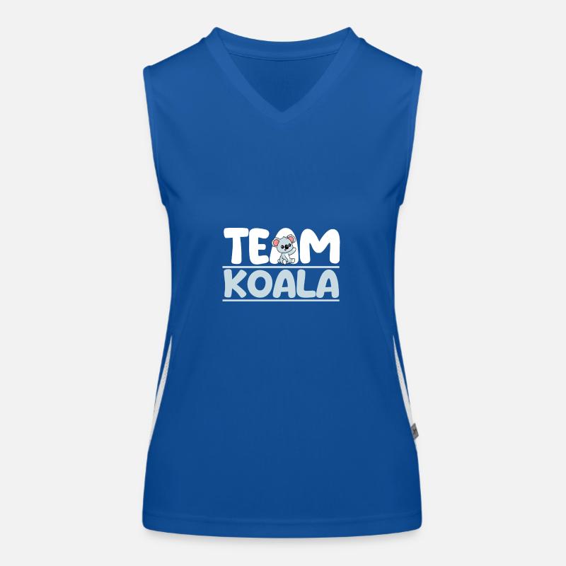 Koala Ours Koala Débardeur respirant contrasté Femme