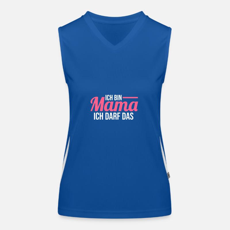 Mutter Muttertag Mama Funktionelles Kontrast-Tank Top für Frauen