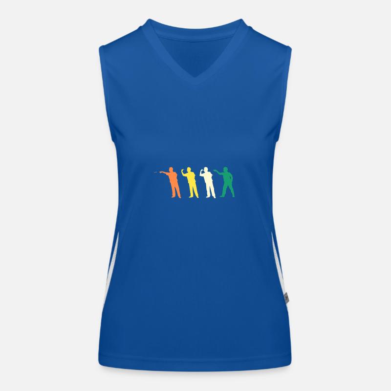 Darts Player Evolution Darts Women's Functional Contrast Tank Top