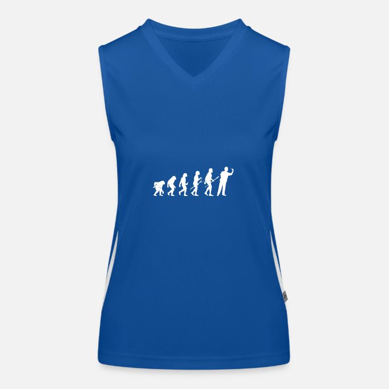 Dartspieler Evolution Darts Funktionelles Kontrast-Tank Top für Frauen
