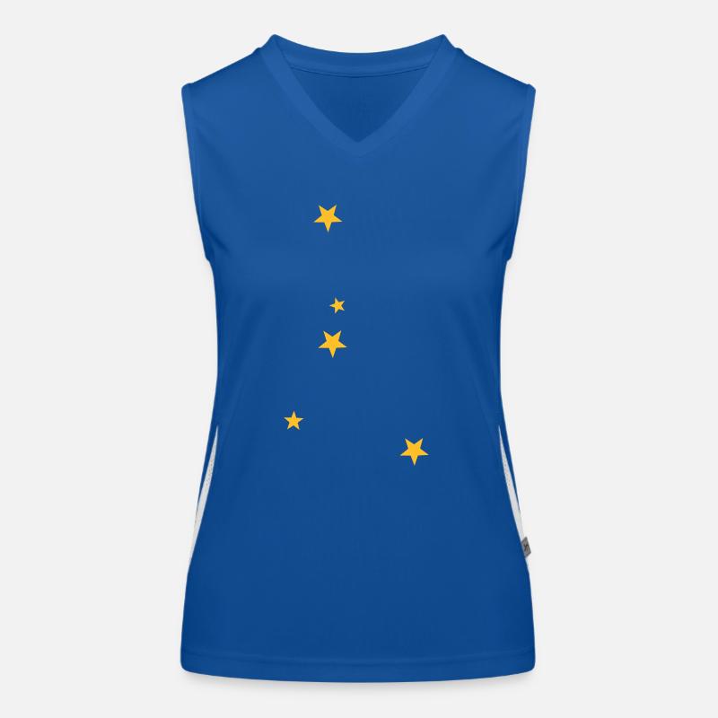 Cancer constellation Women's Functional Contrast Tank Top