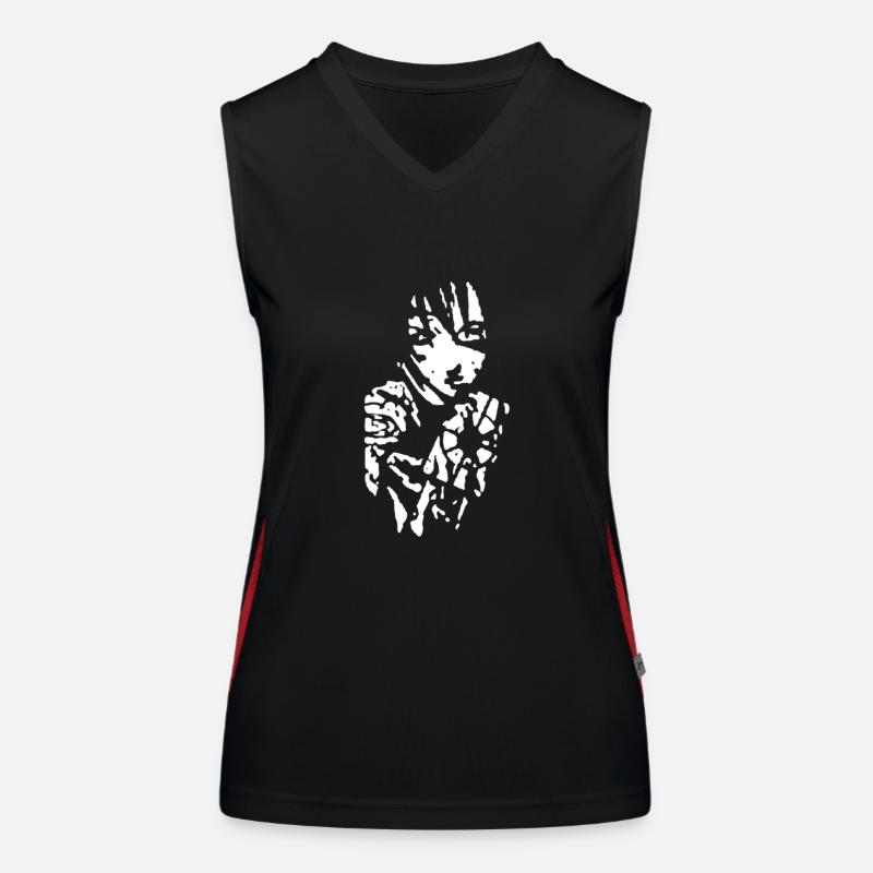 Label DGS Débardeur respirant contrasté Femme