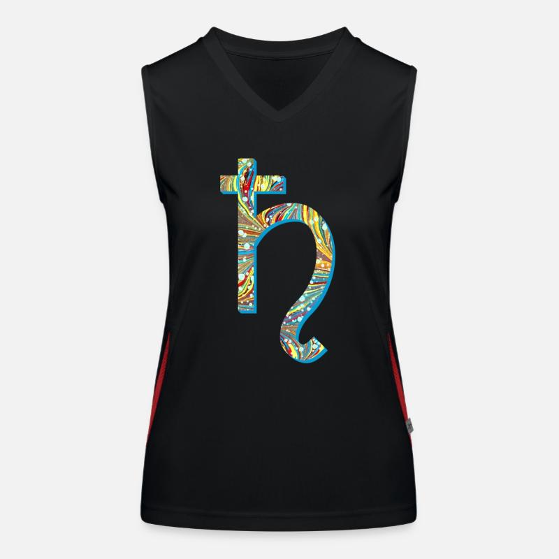 saturn e 201 Funktionelles Kontrast-Tank Top für Frauen