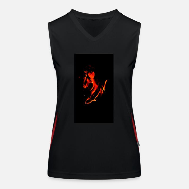 fire Women's Functional Contrast Tank Top