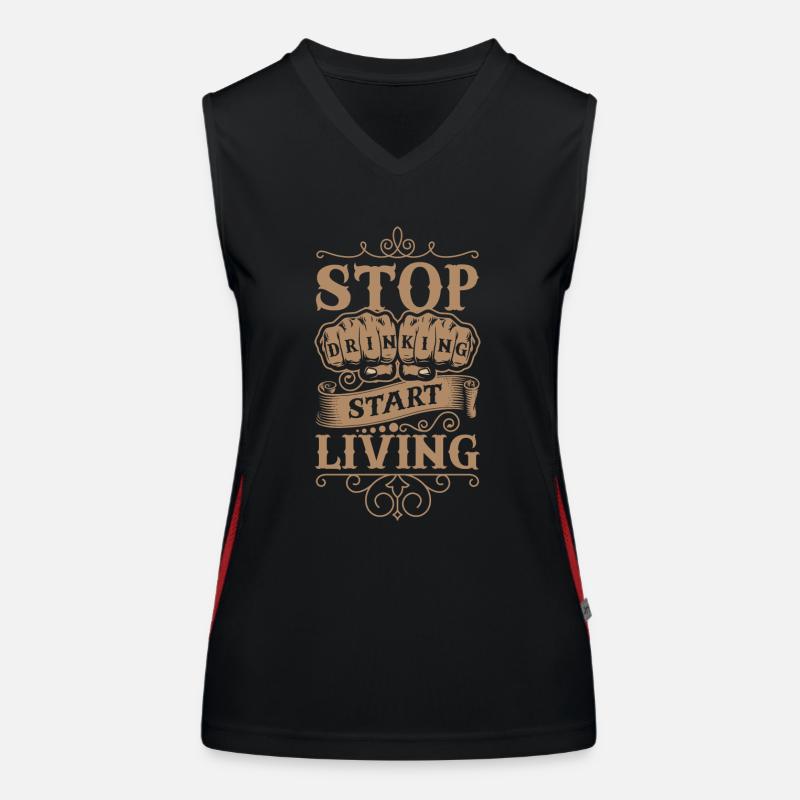 Alcohol Drinking Reason Non-alcoholic beer Women's Functional Contrast Tank Top