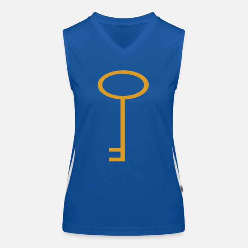 key Women's Functional Contrast Tank Top