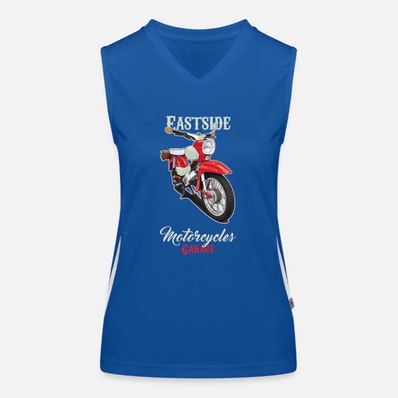 Star (red) // Illustration Women's Functional Contrast Tank Top