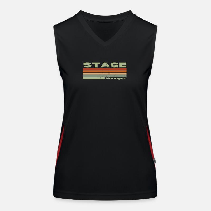 Stage Manager Women's Functional Contrast Tank Top